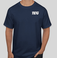 TEG Simple Shirt - Navy Medium